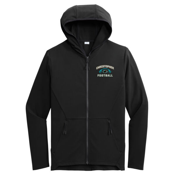 Christopher 2025 Football - Circuit Hooded Full Zip Thumbnail