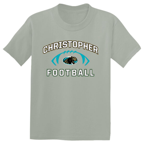 Christopher 2025 Football - Grey PosiCharge Competitor Tee Thumbnail